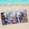 Re Zero Anime Mikrofaserdecke Schnelltrocknende Strandtücher Übergröße Druck Super Saugfähige Poolhandtuchdecke