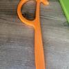 1PC Can Opener, Non-slip Handle, Plastic Manual Can Opener, Safe and Easy To Hold, Durable Plastic Structure, Kitchen Can Opener