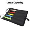 600D Water Resistant Drum Sticks Gig Bag Oxford Cloth Handy Strap Gripped Handle Pocket 5mm Cotton Padded