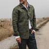 Herrrutig Casual Kavajjacka Vår Höst Mode Vindtät Kostymjacka Långärmad Ytterplagg