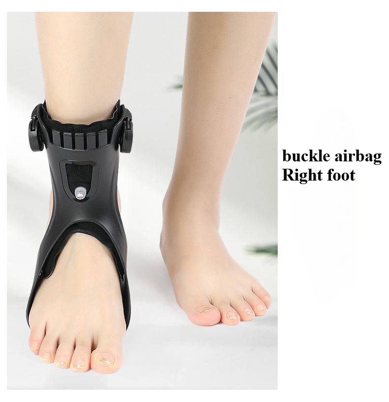 Drop Foot Brace Orthosis Drop Foot Ankle Support With Comfortable Adjustable Buckle For Hemiplegia Stroke Shoes Walking