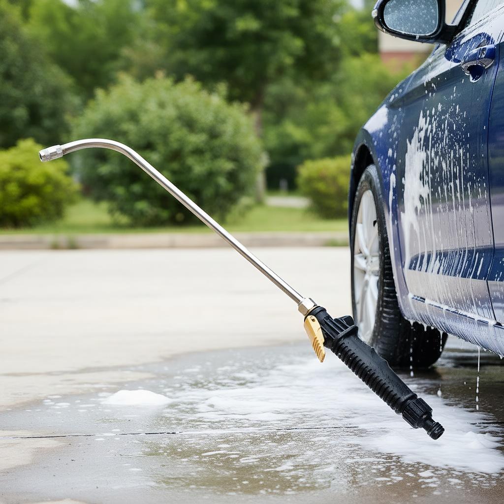 Multi-purpose 48cm water gun: High-pressure design for car wax, auto beauty, and AC appliance cleaning. Durable and efficient.