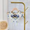 Embroidery Floral Neckline Buckle Front Ancient Hanfu Costume Fake Collar Shawl