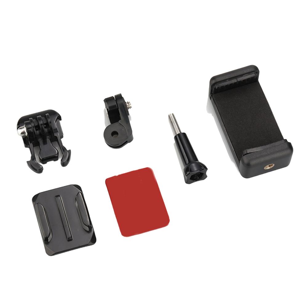 Helm-Kinn-Halterung für Motorradfahren, feste Sportkamera-Zubehörteile