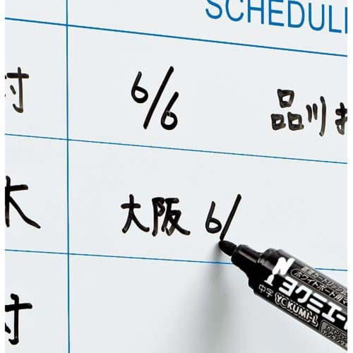 KOKUYO Board Marker Yokumiere Direct Liquid Cartridge Type Fine Point Black Set of 12 PM-B501DX12