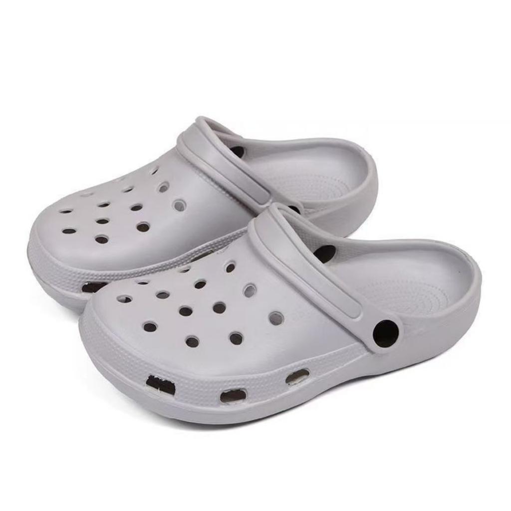 Sandalen - Leichte Sommer-Strand-Slipper mit dicker, gepolsterter Sohle, weicher runder Zehenpartie und minimalistischem Design für den Innen-/Außenbereich