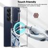 For Samsung Galaxy Z Fold7 5G Magnetic Case TPU + Acrylic Clear Phone Cover