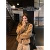 Soft and bony autumn and winter foundation, environmentally friendly fur integrated fur jacket