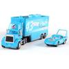 Pixar Cars Truck Attached Model Car Anime Figure Mack Semi-Hauler Rust-eze Racing Toys Container Trucks Children Birthday Gifts