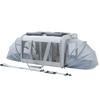 Pet Transport Cage: Breathable, Expandable Car Cage for Dogs and Cats