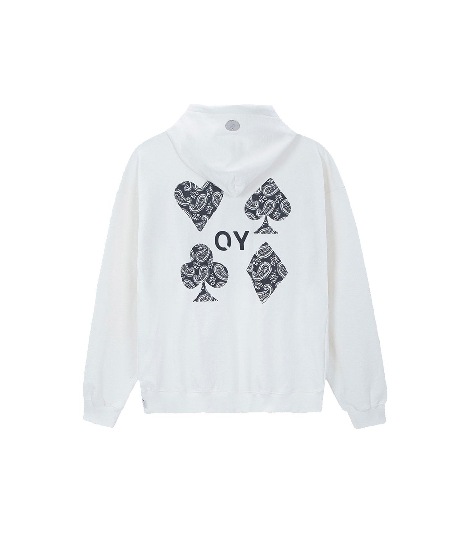 Oy Paisley Trump Hood-White White/1Size