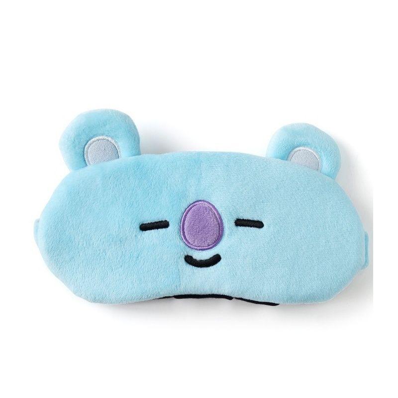 BTS BT21 eye mask, travel, nap, sleep, blackout