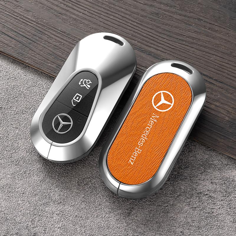 CRS1 Zinc Alloy Car Remote Key Case Cover Shell For Mercedes Benz C S A Class W206 W223 S350 C260 C300 S400 S450 S480 S500 Accessory