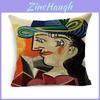 Luxurious Van Gogh Starry Night Square Cushion Covers With Premium Cotton Linen