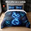 Tottenham Hotspur Design Bett Bettwäsche Set 1 Bettbezug + 2 Kissenbezüge Weich Atmungsaktiv Haushalt Bettwäsche