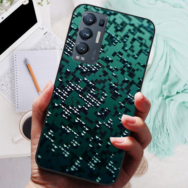 For OPPO Find X3 Neo Case Black Cover Lion Wolf Silicone Soft Back Cases For OPPO Find X3 Lite Phone Case Reno 5 Pro Plus 5G