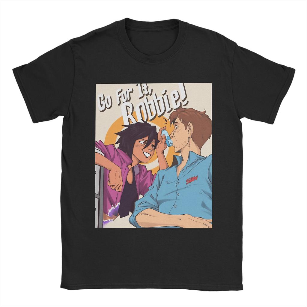 Expedice Herní Trička Pánská Zábavná Bavlněná Trička Kulatý Výstřih Krátký Rukáv Trička Oblečení Plus Size