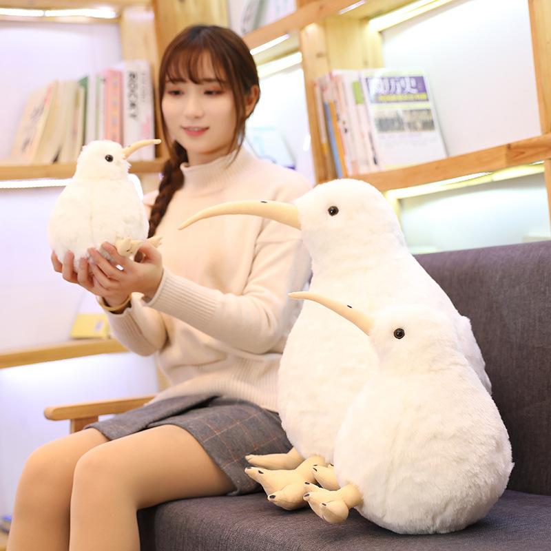 Simulation Animal Kiwi Doll Plush Toy Kiwi Bird Bird Throw Pillow Sofa Cushion Children'S Birthday Gift