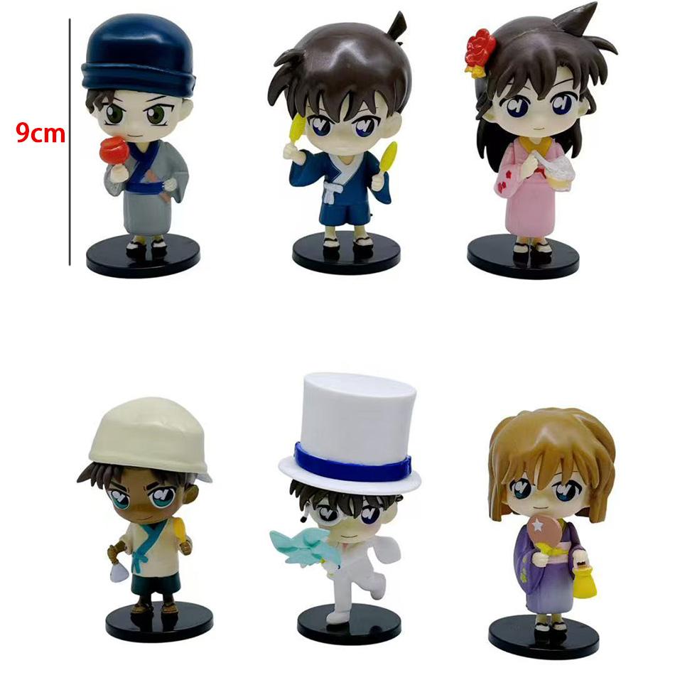 Conan Summer Garden Party Series Mouri Ran Doll Model Surrounding Twisted Egg Doll Machine Trendy Toy Christmas Gift