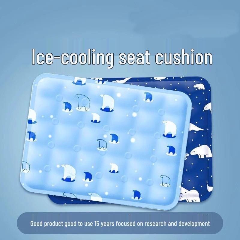 

Бесплатная доставка: Летняя охлаждающая гелевая подушка - Матрас, не требующий воды Light Blue Ice Bear 30*40CM (Gel)