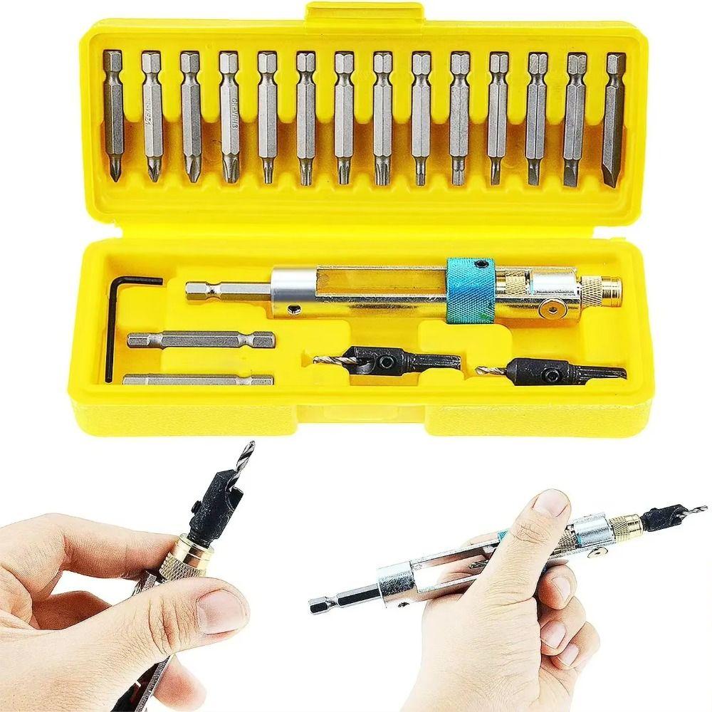 Durable Screwdriver Tools Flip Drive Drill Bits Save Time Drill Driver Socket Bit