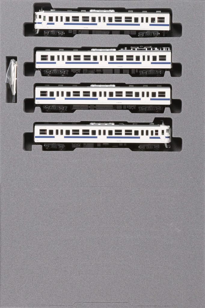 KATO N gauge 415 series Joban new extension model train Line, color, 4-car set, 10-1536,