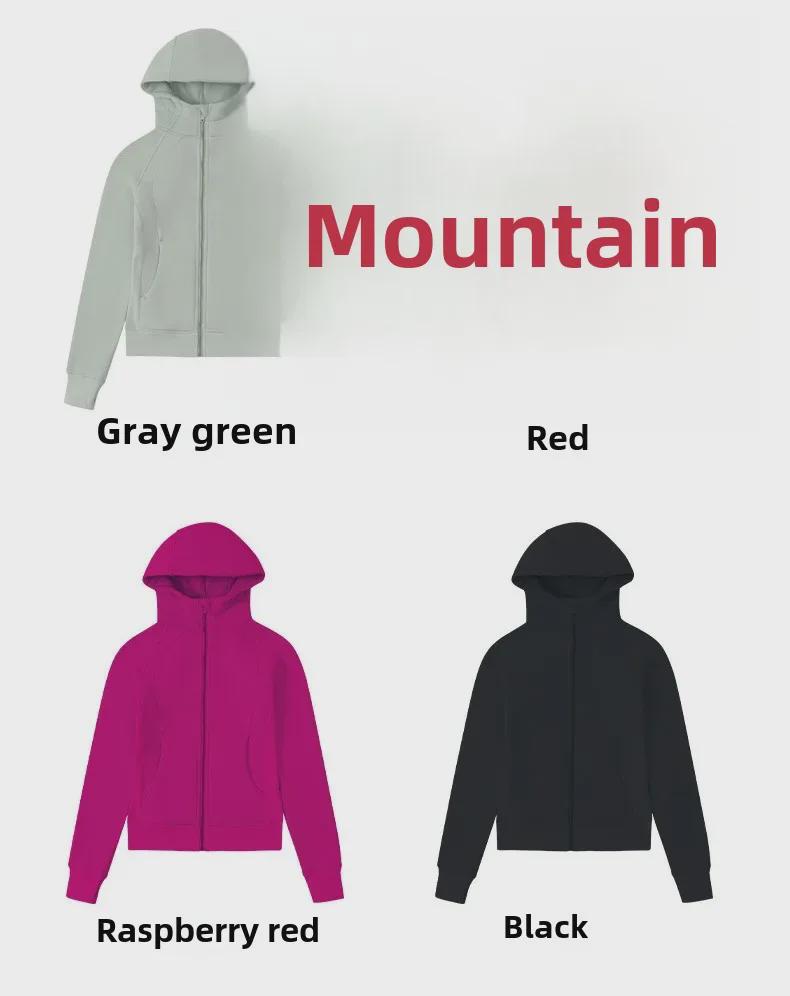 Sweat à capuche scuba slim pour femme – Doublure chaude en velours pour les sports d'automne et d'hiver ou le yoga