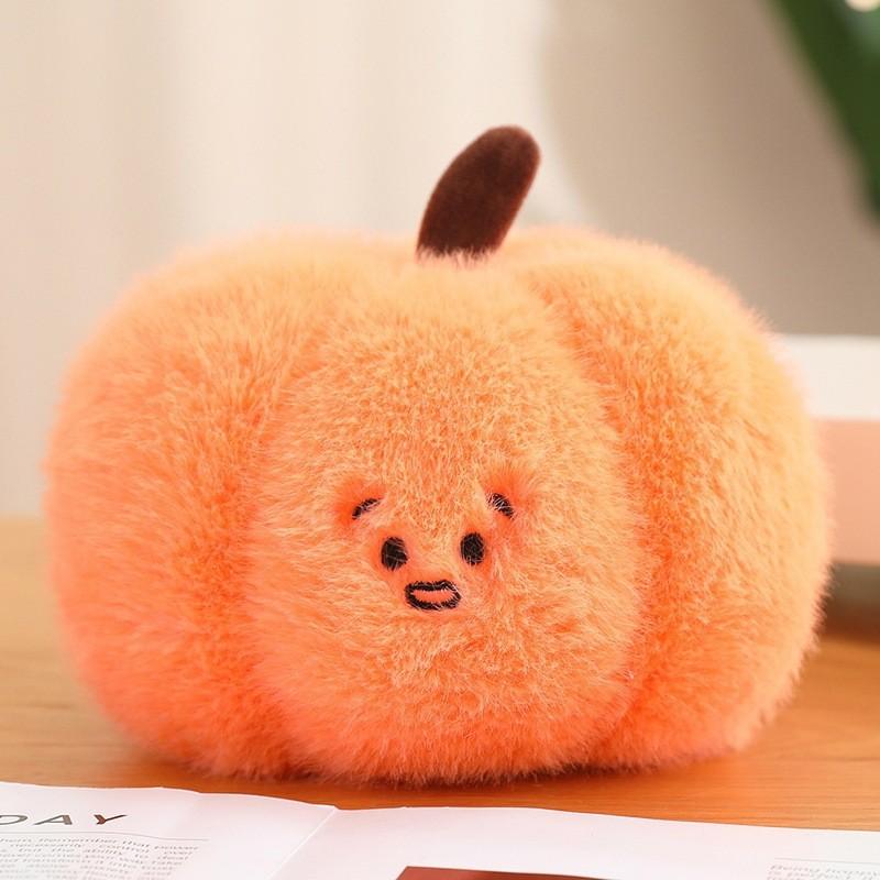 Fruit Plush Characters Featuring Persimmon Blueberry Pumpkin Pear Display Home