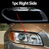 Transparent Glass Lamp Headlamp Cover Headlight Cover Shell Replace Lampshade for Volvo S80 S80L 2006-2016 Accessories