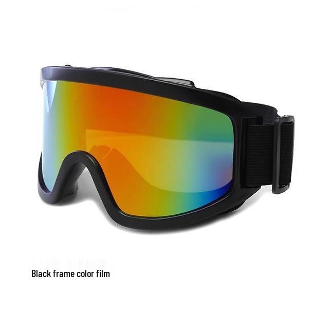 Duqiao Eyewear Windproof Ski & Cycling Goggles for Snowfield Mountaineering - Colorful Design