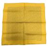 Excellent Scarf Gavroche Yellow Silk Women Used