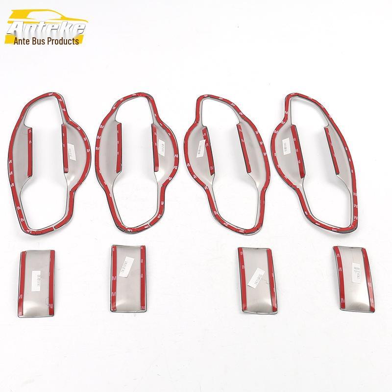 Stainless Steel Door Bowl Frame for IX35 (18-21) - Scratch-Resistant Decorative Cover