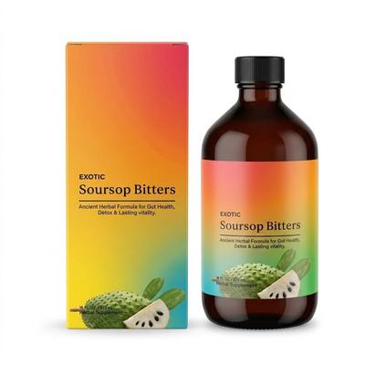 Soursop-Bitter - unterstützt die Verdauungsgesundheit und die Immunfunktion, glutenfrei
