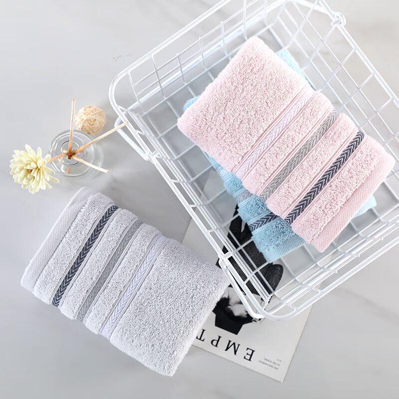 KING SHORE Pure Cotton Absorbent Towel 70x33cm