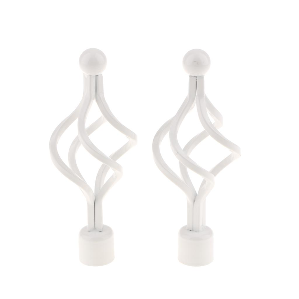 Кронштейны для карнизов из железа Аксессуары для оконных штор Карнизные штанги Заглушки для домашнего декора Отеля Бара Настенное крепление