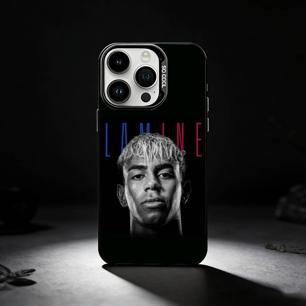 

L-Lamine 19 Y-Yamal Phone Case For iPhone 17,16,15,14,13,12,11 Plus,Pro Max,XS,Colored silver phone case iPhone17air
