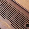 Bamboo Chinese Kungfu Tea Tray Engrave Pattern Tea Serving Tray Simple Tea Drainage Board  Office