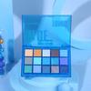 UCANBE - Paleta de Sombras de Ojos Blue Tonic de 15 Colores