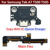 For Samsung Tab A7 10.4 (2020) SM-T500 / T505 USB Charge Port Jack Dock Connector Charging Main Board LCD Flex Cable