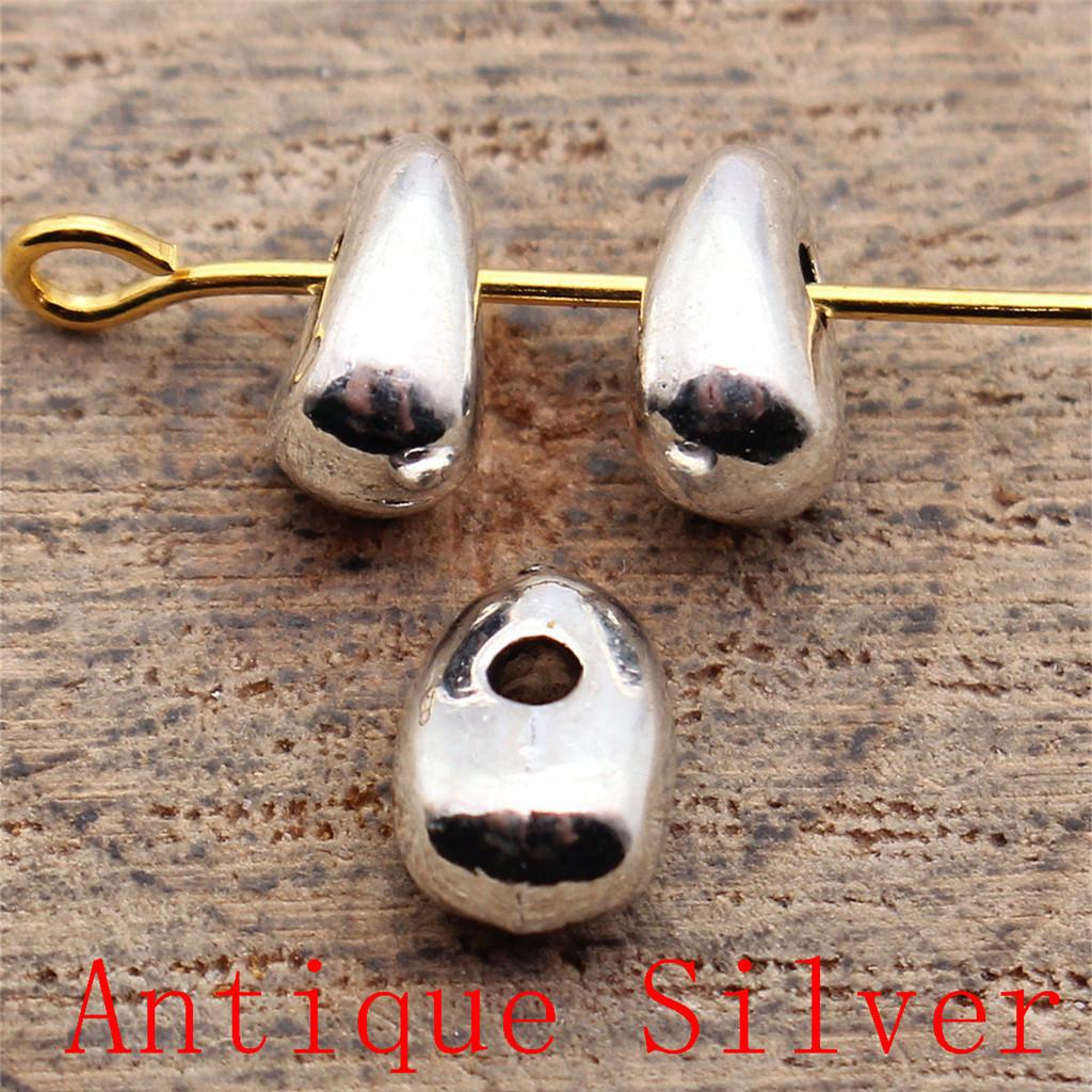 Charms Piatto Torsione Foro Grande Perline Sfuse Per Braccialetto Collana Gioielli Fabbricazione Componenti