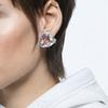 Swarovski Mesmera Triangle Cut Crystal Single Clip-On Earrings Women Earrings Silver 5600752