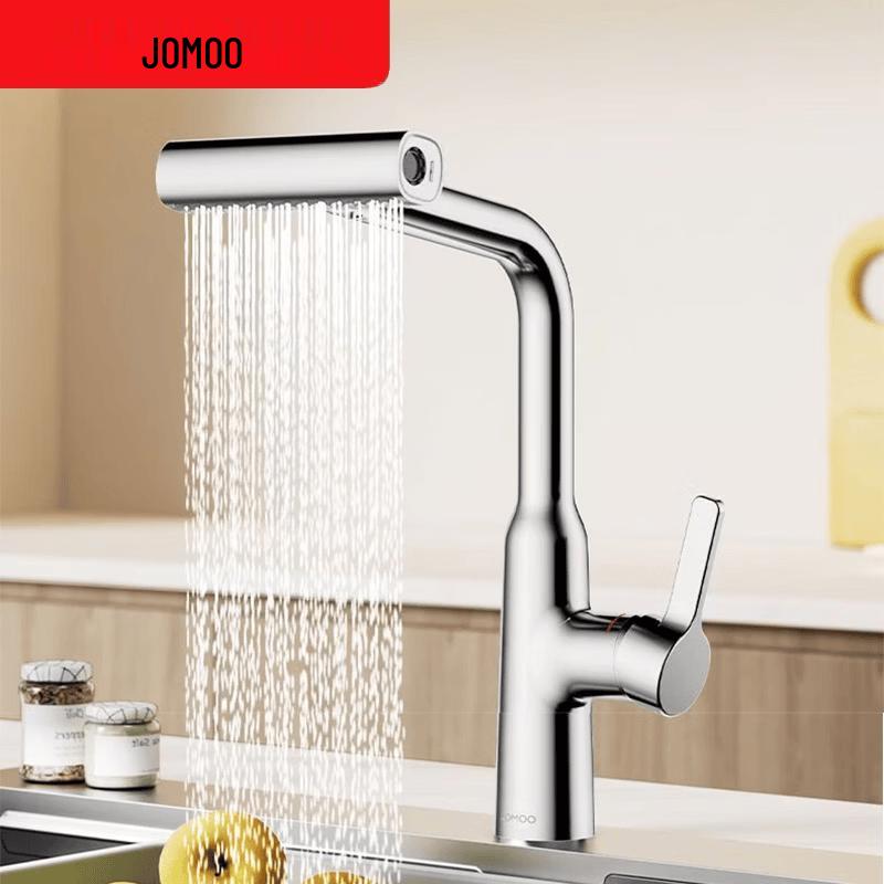 JOMOO Kitchen Pull-Out Faucet with Waterfall Spray