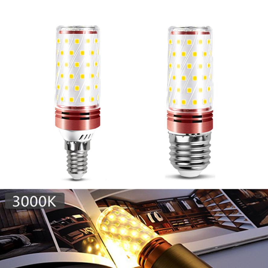 AC85-240V LED-Birnen E14/ E27 Maiskolben-Birnen 110V Dimmbar Drei-Farben-Schalterfunktion für Heimbeleuchtung Zubehör Leuchte