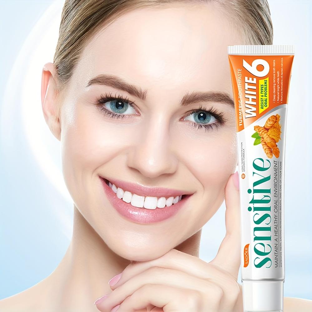Turmeric Toothpaste - 1 Pack. Improves Breath, Deep Cleansing & Whitens Teeth, 100g Per Tube