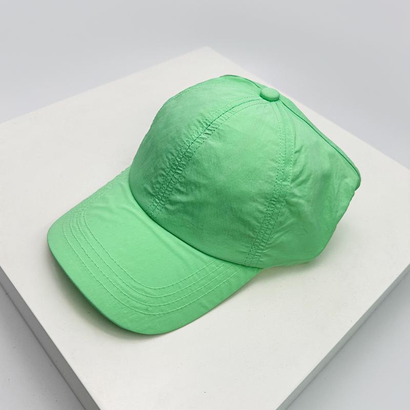 And Women Solid Color Half Open Top Fast Drying Baseball Caps Air Permeable Outdoor Use Sun Protection Sports Snapback Hats All-Match Minimalist