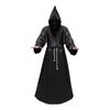 Medieval monk costume wizard priest cos costume halloween reaper robe cosplay cosplay costume