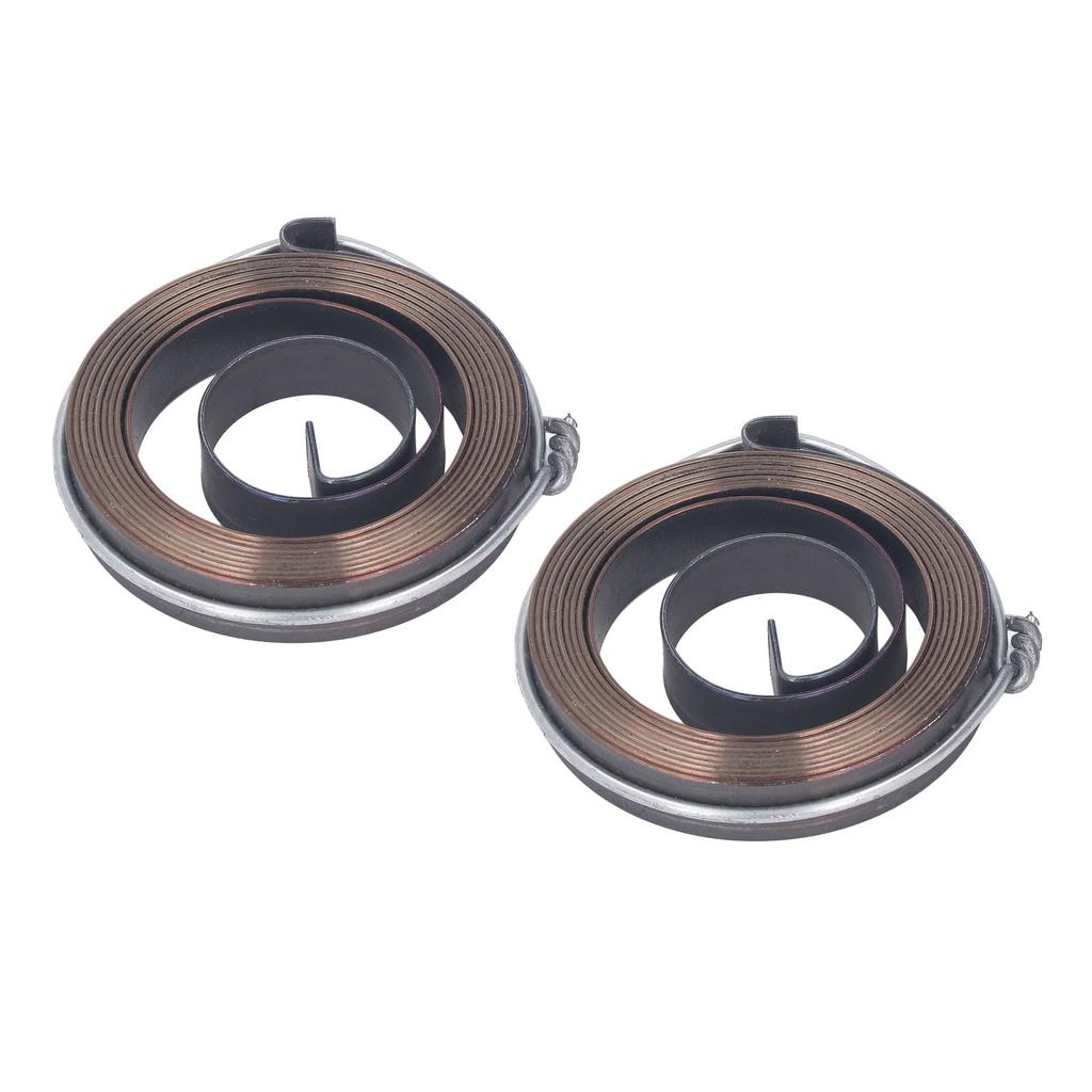 2 Stück Bohrmaschinen Rückholfeder Metall Rückstoß Vorschub Pinole Spule Ersatz Tischbohrmaschinen Zubehör