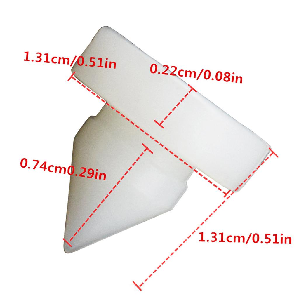 4 Stück Kupplungspedal Anschlagpuffer 46505-SA5-000 46505SA5000 für Acura Civic Bremspedal Begrenzungsblock Bremslichtschalter Begrenzerpuffer