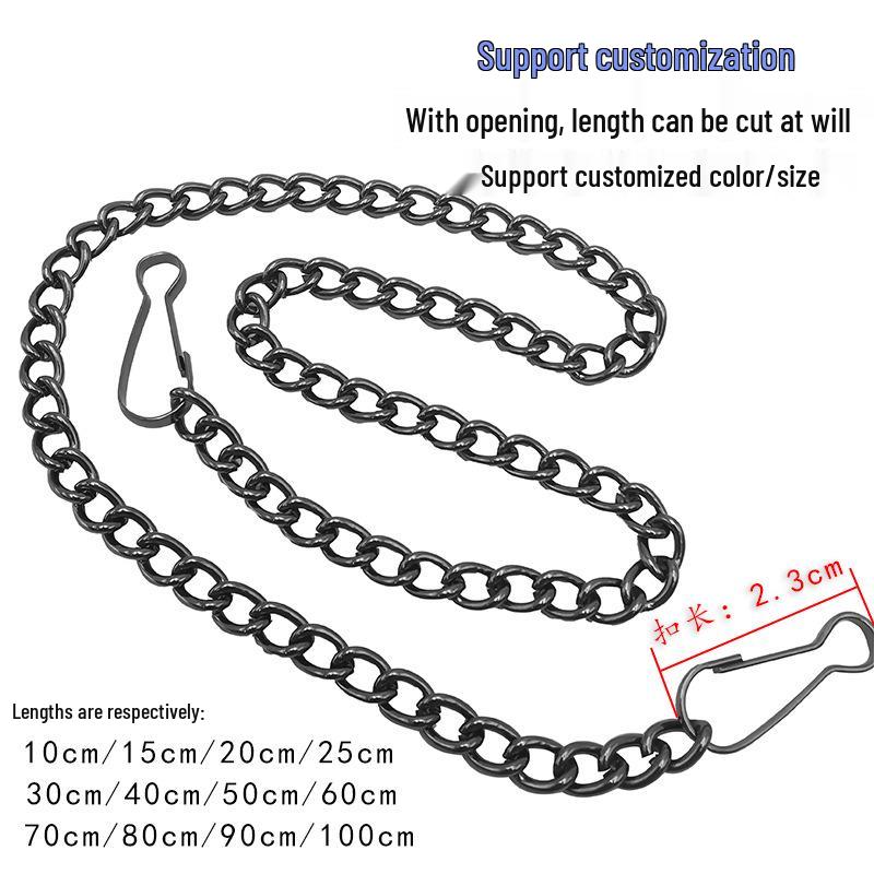 Buckle Twist Chain for DIY Jewelry & Hanging Signs