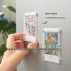 Instax Magnetic 3-inch Photo Frame & Decorative Refrigerator Pegboard Sticker Set